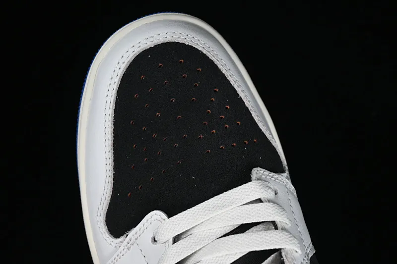 All categories Air Jordan Jordan series basketball shoes Air Jordan 1 Low G version pure original Air Jordan 1 Low "Quai 54" AJ1 Joe 1 white black blue low-top cultural casual sneakers HQ0764-001